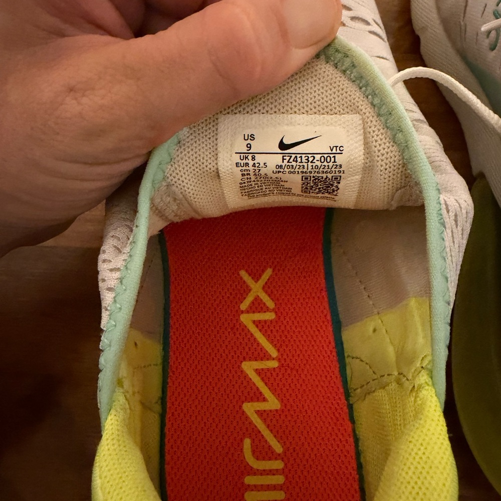 Nike Air Max 270 Vast Grey Size 9 - Picture 6 of 7